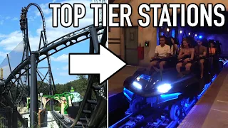 These are the Best Roller Coaster Stations