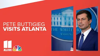 Watch Live |Transportation Secretary Buttigieg discusses how Georgia’s infrastructure might be stren
