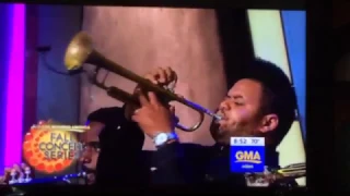 Jumaane Smith on GMA With Michael Buble