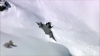 French Mirage 2000N training in the Alps