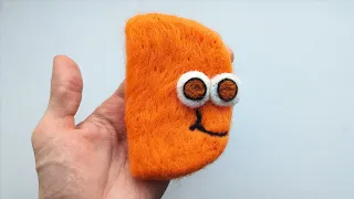 ASMR Spanish Alphabet Lore D (HKtito version) Needlefelt Wool Art