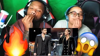 Adam Lambert & Leona Lewis perform Girl Crush - REACTION