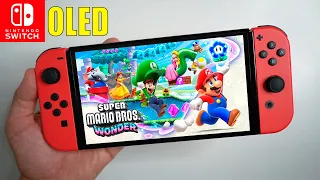 Super Mario Bros. Wonder OLED Nintendo Switch Gameplay