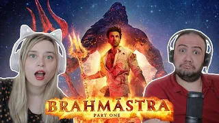 FIRST TIME REACTION BRAHMĀSTRA TRAILER | SHE WAS AMAZED WITH VFX!