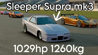 Sleeper Supra VS sports cars (Assoluto Racing)