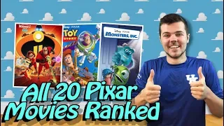 All 20 Pixar Movies Ranked from Worst to Best (w/ Incredibles 2)