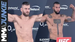 UFC Prague: Main event weigh-in