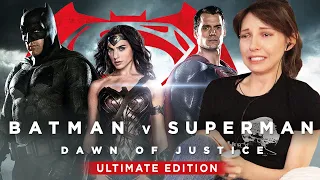 BATMAN V SUPERMAN ULTIMATE EDITION Movie Reaction (So many tears)