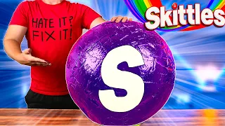 Я СДЕЛАЛ ГИГАНТСКИЙ SKITTLES ВЕСОМ 78 КИЛОГРАММ.