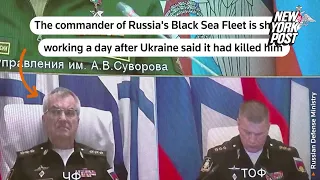 ‘Dead’ Russian commander Viktor Sokolov seen on video after Ukraine claimed to have killed him