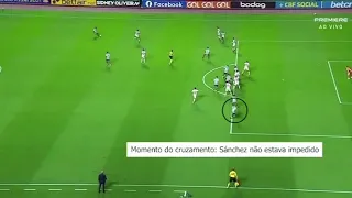 São Paulo x Santos - Gol legítimo ignorado pelo VAR