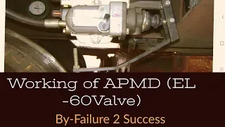 APMD in Air Brake System,Working of APMD(Automatic Brake cylinder Pressure Modification Device)