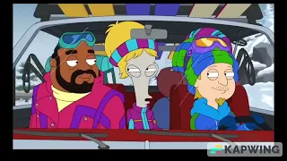 American Dad - Roger going skiing