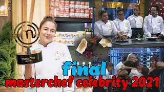 Gran final de masterchef celebrity 2021. Carla Giraldo Ganadora!