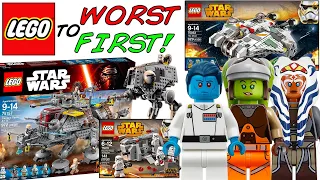 LEGO Worst To First | ALL LEGO Star Wars Rebels Sets! (UPDATED)