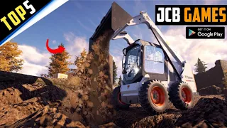 Top 5 jcb games for android | Best construction sim games for android offline