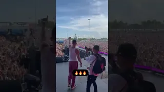 Jack Harlow brought Tyler Herro on stage while he performed his song 'Tyler Herro' at Rolling Loud