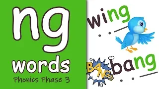 'ng' Words | Blending Phonics Phase 3