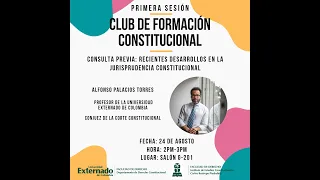 Sesión 1 - Club de Formación Constitucional