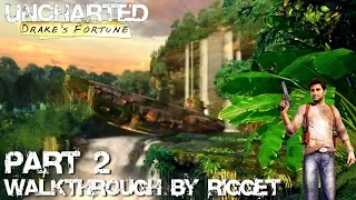 Uncharted Drake's Fortune HD Прохождение Часть 2 "Немецкая подлодка"