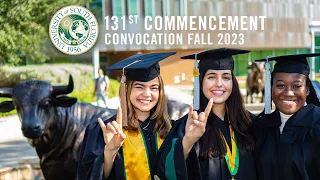 USF Fall 2023 Commencement Ceremony | Saturday 1:30PM