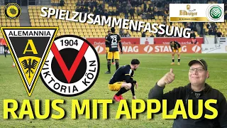 Was für ein Pokalfight im Tivoli | Alemannia Aachen - Viktoria Köln 0:1 n.V.