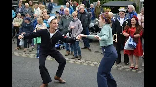 Grassington 40's War Weekend, Sept 2018, More 40's Music, Dance, Hair and Fashion. SELECT HD QUALITY