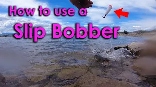 How to setup a SLIP BOBBER for fishing