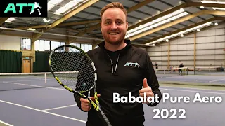 NEW Babolat Pure Aero 2022 - ATP Player Review