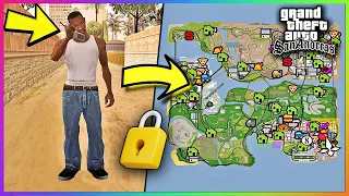 تو1دقیقه کل مپ جی تی ای سن اندرس رو باز کردم🔥🔓| Open the gta map in a minute (no mod)