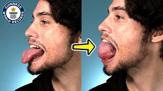 I can inflate my tongue! - Guinness World Records