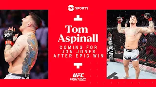 "I'm going to beat Jon Jones!" 👀 Tom Aspinall Lights Up #UFCLondon With Incredible Performance 👏