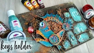 Keys Holder for Expressions Craft "Steampunk Fish"