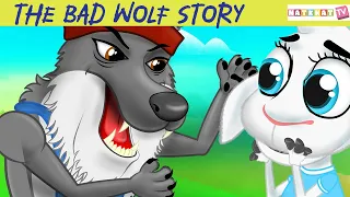 The Bad Wolf Story | Hindi Stories | बच्चों की नयी हिंदी कहानियाँ