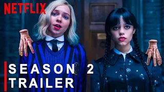 Wednesday Season 2 | SEASON 2 PROMO TRAILER | Netflix | wednesday season 2 trailer