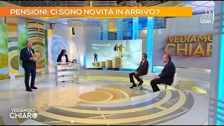 Vediamoci Chiaro (TV2000) 15 aprile 2024 - Pensioni, tutte le novità