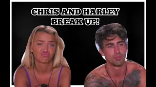 LOVE ISLAND : CHRIS AND HARLEY HAVE BROKEN UP