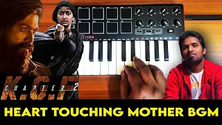 KGF - Chapter 2 | Heart Touching Mother Bgm By Raj Bharath | Yash | Ravi Basrur | Prashanth Neel