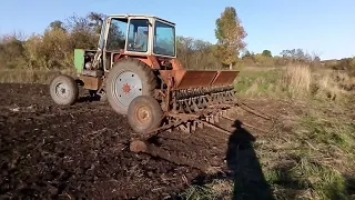 ПОСІВ ПШЕНИЦІ. ЕКСПЕРИМЕНТ ЯК КРАЩЕ ПІСЛЯ ДИСКОВКИ ЧИ ПІСЛЯ ОРАНКИ. САМОРОБНА СІВАЛКА З С3-3.6.