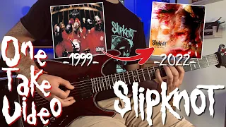 Slipknot Guitar Evolution from 1999 to 2022 - One Take Video