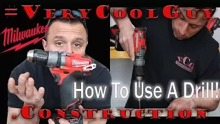 How To Operate A Cordless Hammer Drill And The Different Settings