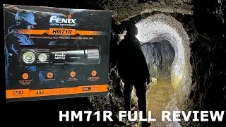 Fenix HM71R Head Torch : Full Review & Giveaway Competition : Testing Underground : UKAME.