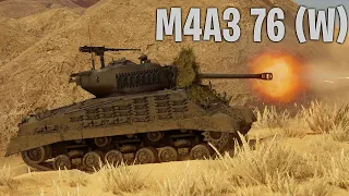 Germany's Nightmare - Flanking M4A3 76 (W) Sherman - War Thunder RB Gameplay