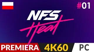 Need For Speed HEAT PL 🚔 #1 (odc.1) 🚨 Fabuła - kariera | NFS: Heat Gameplay po polsku 4K Ultra