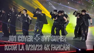 SEVENTEEN'S "SUPER" COVER: JO1 (제이오원) KCON LA | 08/20/23 | 4K