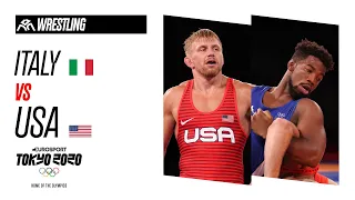 USA vs ITALY | WRESTLING Men's Freestyle 74kg BRONZE MEDAL- Highlights | Olympic Games - Tokyo 2020