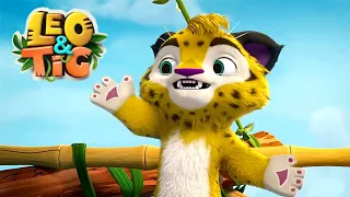 Leo and Tig 🦁 The Earth Tooth - Episode 44 🐯 Funny Family Good Animated Cartoon for Kids