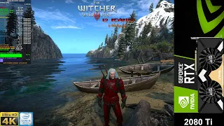 The Witcher 3 Ultra Settings HD Reworked Project Mod 4K | RTX 2080 Ti | i9 9900K 5.1GHz