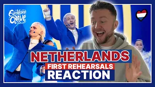 Joost Klein - Europapa (First Rehearsals - Reaction)  | Eurovision 2024 The Netherlands