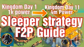 Gain Power Fast - Sleeper strategy Guide -